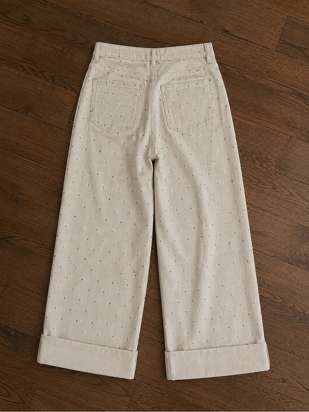 Anthropologie Pilcro Sparkle Relaxed Cuff Jeans Sz 30 - Picture 2 of 5